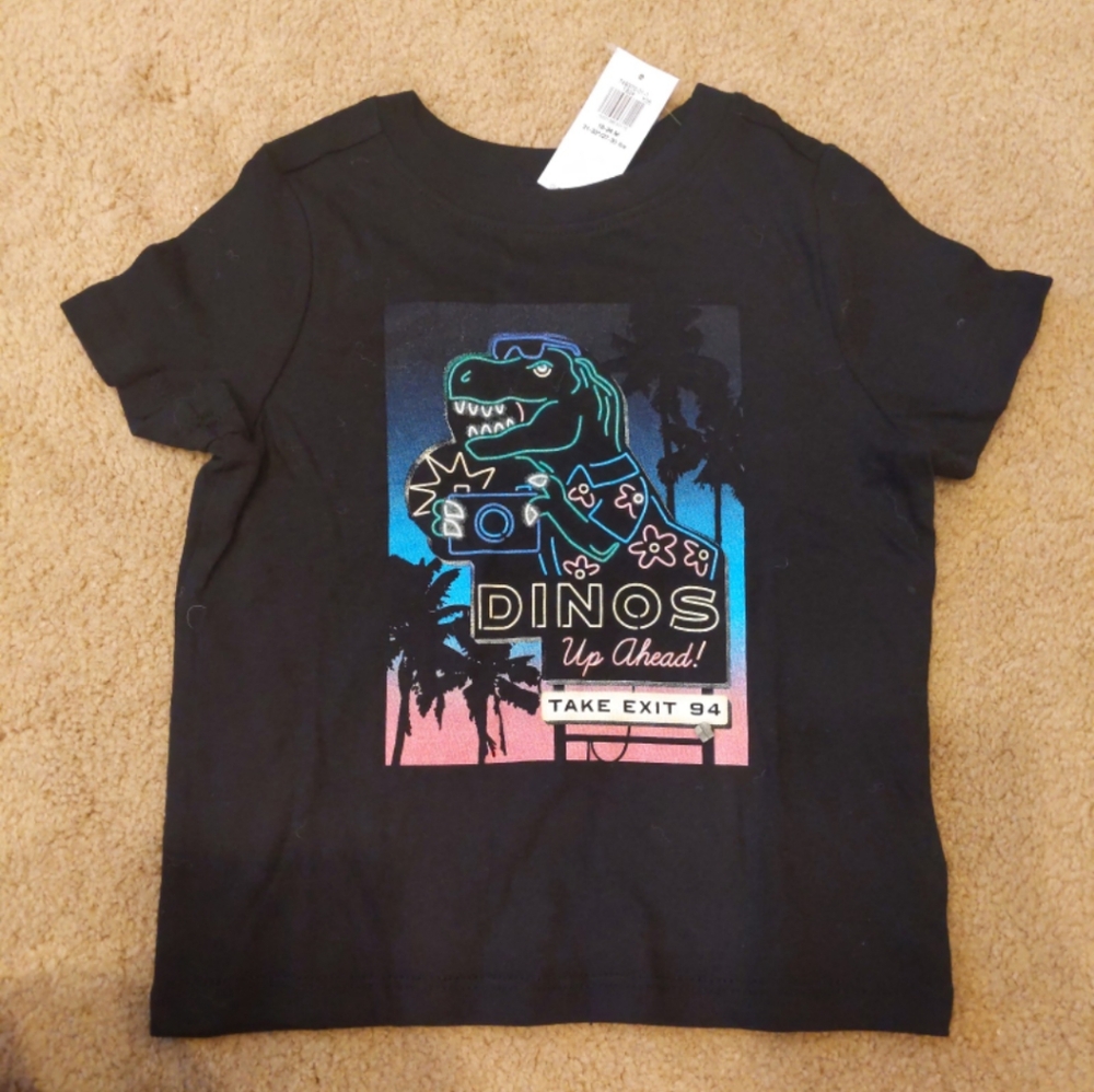 Neon Dinosaur shirt